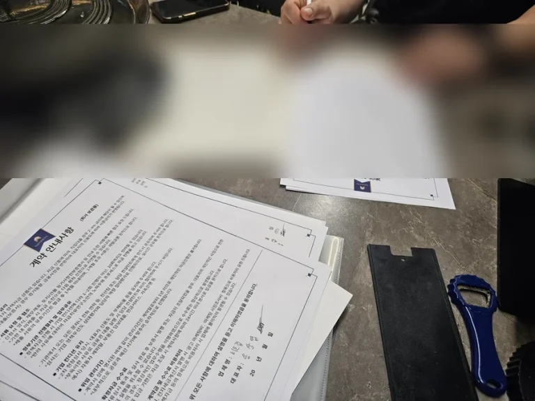 청년채용지원금 관련 상담 현장 사진