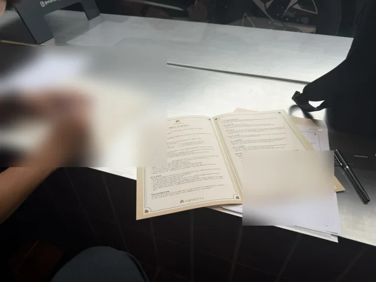 숙박업청년지원금 관련 상담 현장 사진