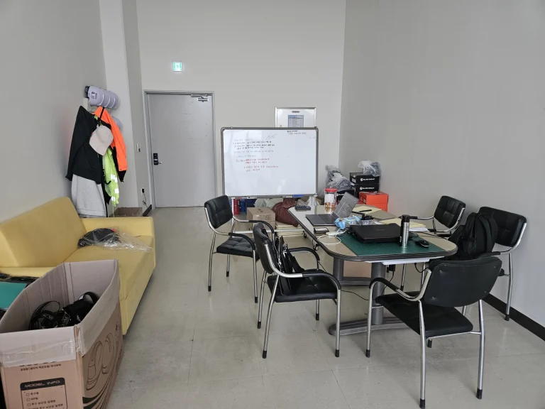 건설업청년지원금 관련 상담 현장 사진